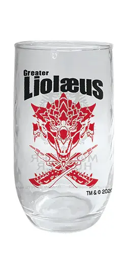 Monster Hunter Design Glass Rathalos