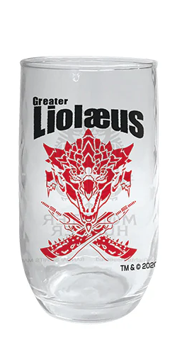 Monster Hunter Design Glass Rathalos