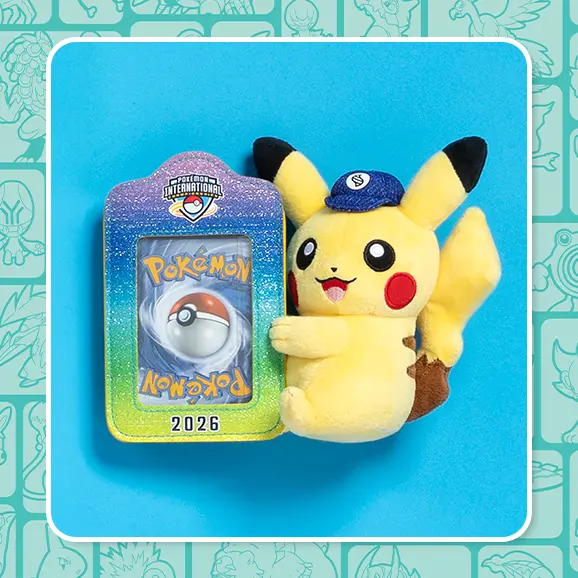 Pokemon Card-Holder Plush Pikachu EUIC 2026 Exclusive