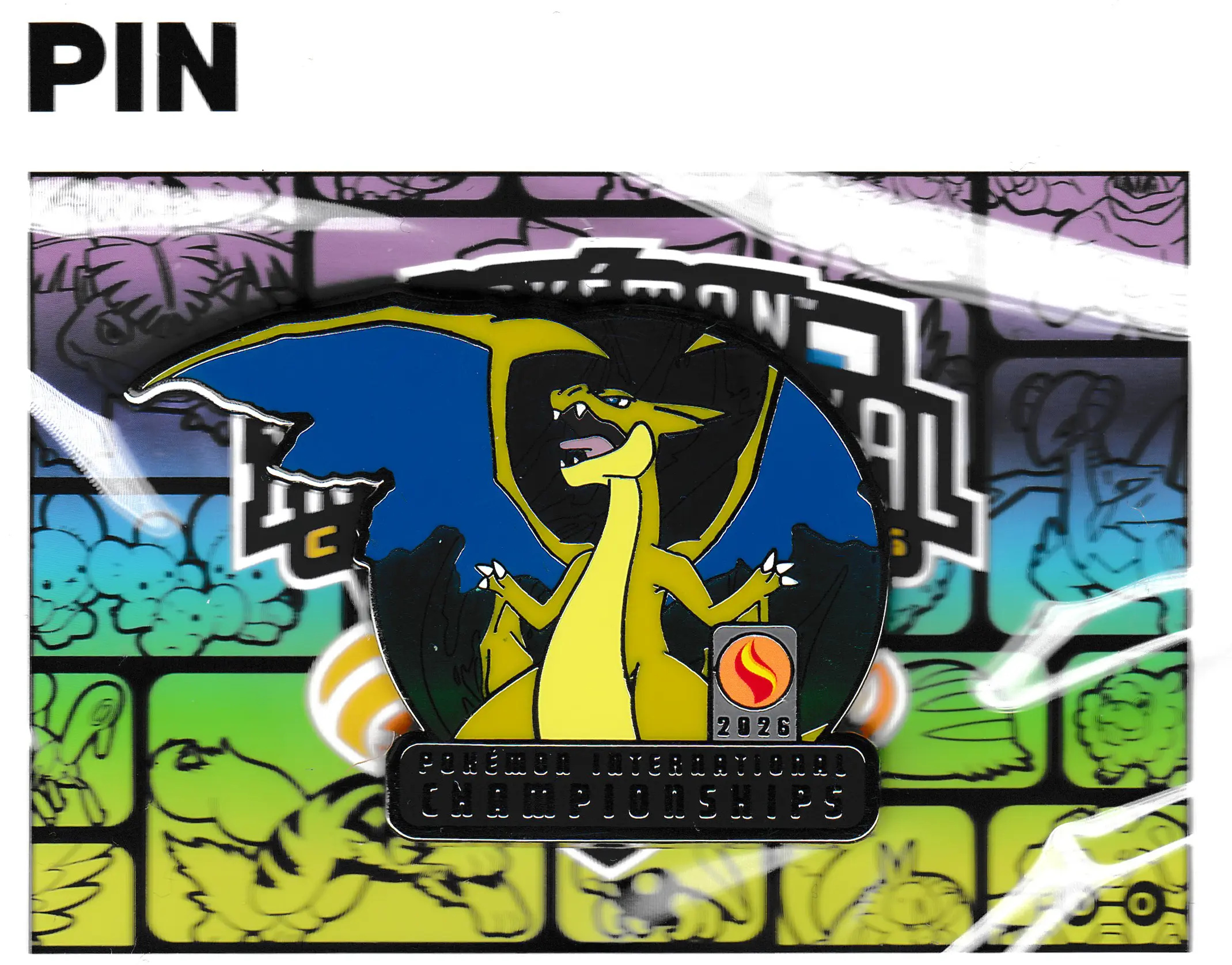 Pokemon Charizard Y Pin EUIC 2026 Exclusive